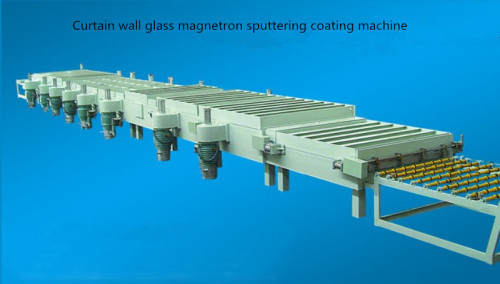 Glass Curtain Wall Magnetron Sputtering Coating Machine Continuous Coating Equipment
