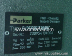 Directly acting type Parker solenoid valve