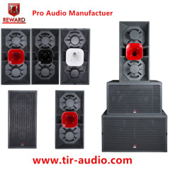 Dual 15'' Pa speaker Sound Show Products for OutDoor Audio Concerts