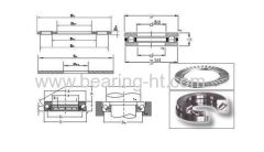 81000 series thrust roller bearing
