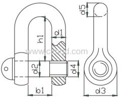 DIN82101 shackle