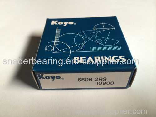 Koyo deep groove ball bearing 30*42*7 for machinery