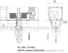 YH Series Electric hoist(10T)