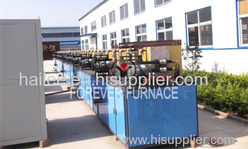 Steel pipe surface hardening machine