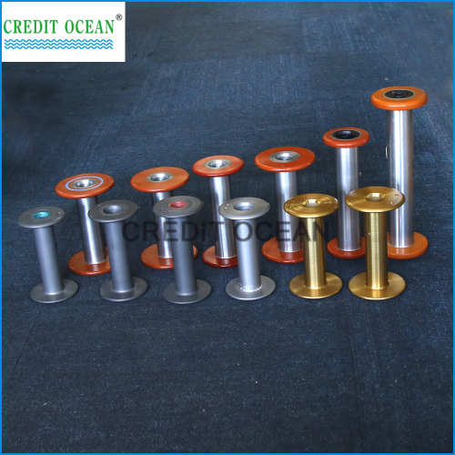 CREDIT OCEAN high press injection aluminium alloy bobbin for covering machine part