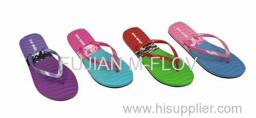 2016 fashion women indoor slippers ladies pe flip flops