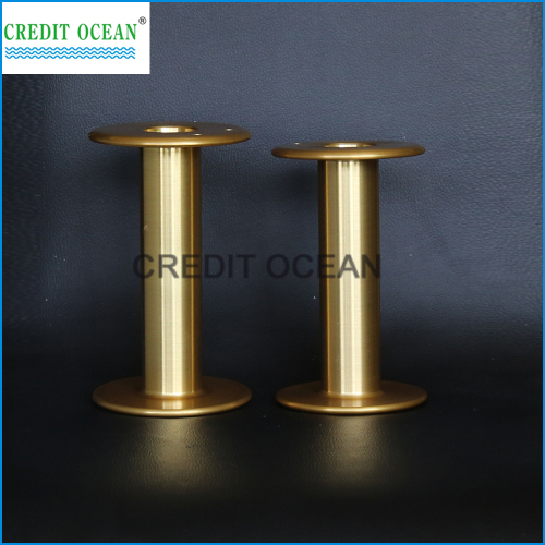 CREDIT OCEAN super hard aluminum bobbin for covering machines