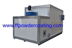 Powder spray curing oven by Gas fired