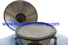 spray powder coating sieve machine