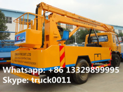 ISUZU 20m telescopic high altitude operation truck for sales