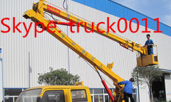 JMC double rows 12m/14m/16m high altitude operation truck for sale