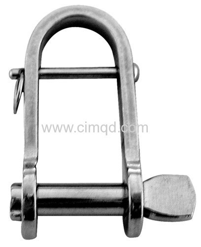 KEY-PIN-SHACKLE AISI304 FLAT WITH BAR