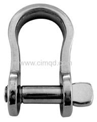 FLAT BOW SHACKLE AISI304