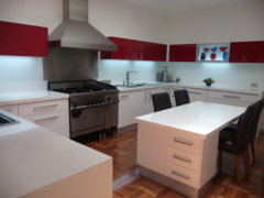 Australia Style Lacquer MDF Kitchen Cabinet (BR-L009)