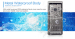 AlyBell Strong Weatherproof Motion Sensor Dual Audio Video IP WiFi Video Doorbell
