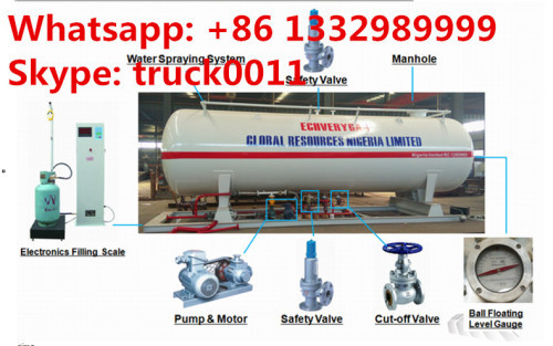 2 metric tons skid mounted lpg gas filling plant for sale