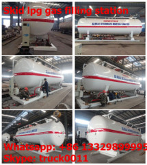 2 metric tons skid mounted lpg gas filling plant for sale