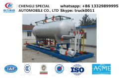 2 metric tons skid mounted lpg gas filling plant for sale