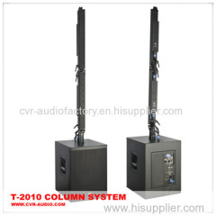 Full range column system line array audio conference room indoor sound