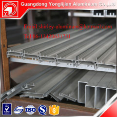 Aluminum extrusion for sliding window and door