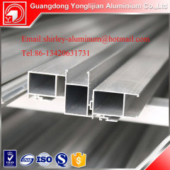 Aluminum extrusion for sliding window and door