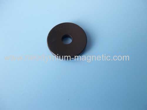 Permanent stepping motor magnet with ring shape