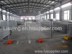 customized steel galvanized temporary fence