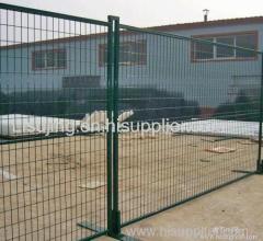 customized steel galvanized temporary fence