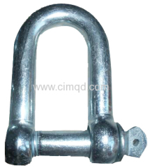 Steel Commercial Dee shackle