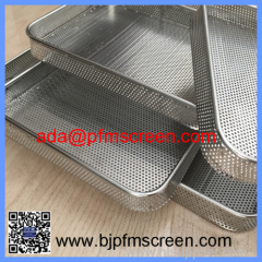 Heat Resistant Stainless Steel Perforated Tray