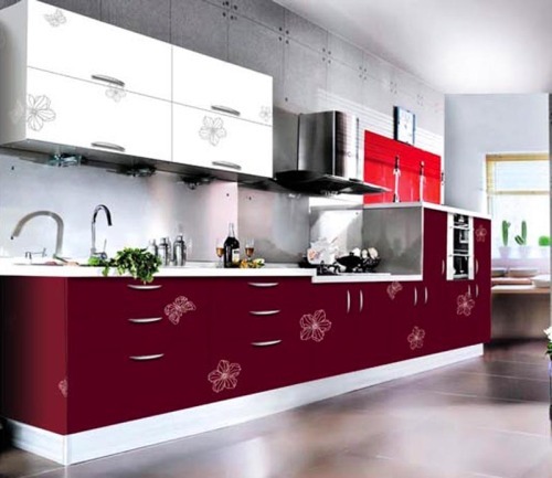 Modern Design New Acrylic Series Kitchen Cabinet (Br-AC012)