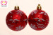 High Quality Plastic Shiny Ball Ornament