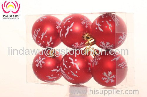 Hot Sell New Decoration Matte Painted Christmas Ball