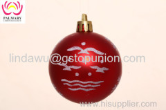 Hot Sell New Decoration Matte Painted Christmas Ball