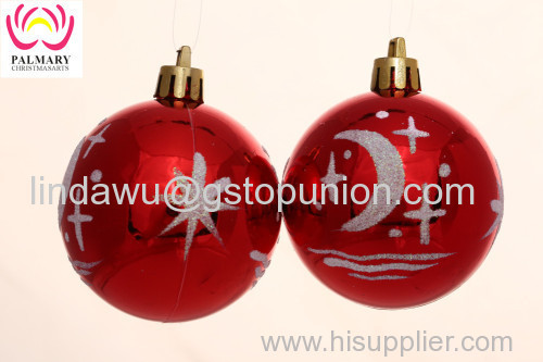 Personalized Custom Christmas Shiny Ball For Decoration