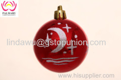 Personalized Custom Christmas Shiny Ball For Decoration