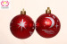 2016 New Design Decoration Matte Painted Christmas Ball