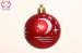 2016 New Design Decoration Matte Painted Christmas Ball
