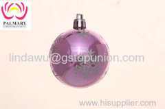 Decorative Gifts Shiny Painted Plastic Christmas Ball