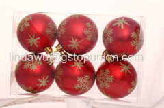 Personalized Matte Painted Ball For Christmas Decoration