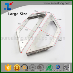 SUREALONG China Manufacturer steel triangle corner bracket for wood furniture