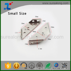 SUREALONG China Manufacturer steel triangle corner bracket for wood furniture