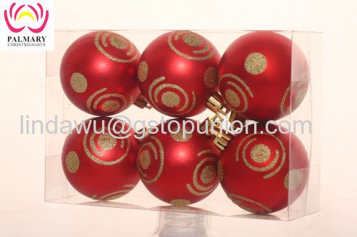 Popular Matte Ball Set With Christmas Tree Decorations
