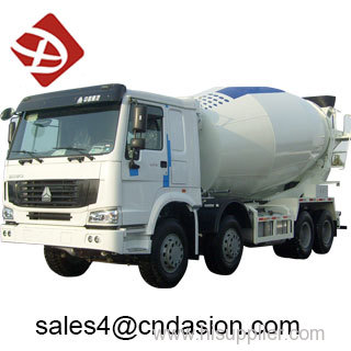 Concrete mixer truck function