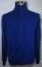 Wool Cashmere Turtle Neck Men Knit Sweater Cardigan Slim Fitting with YKK Zipper