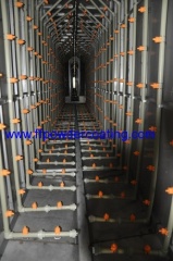 spray powder coating line for aluminum profile