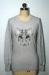 Cathead Pattern Round Collar Intarsia Knitting Patterns Sweaters Ladies14 Gauge 100% Cotton
