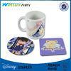 Flexible Durable Rubber Custom Drink Coasters With Photo Non Slip Heat Resistant