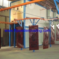 Spray Powder Coating line for Mental Door