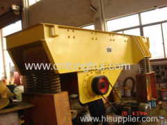 vibrating feeder for stone mining